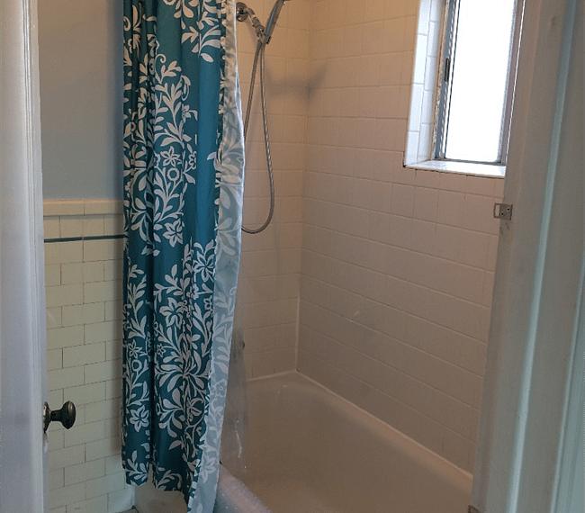Full bath with tub and shower