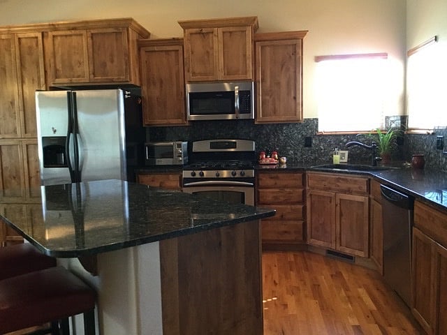 Main floor kitchen
