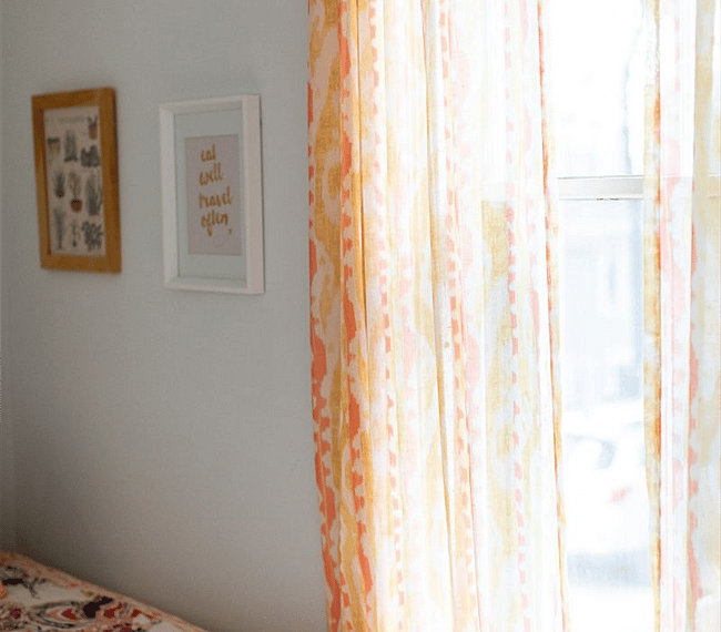 Beautiful natural light all day long, with optional blackout curtains included.