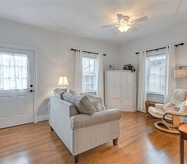 Another view from bedroom toward living room