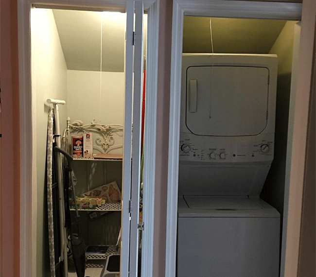 Pantry and laundry closet