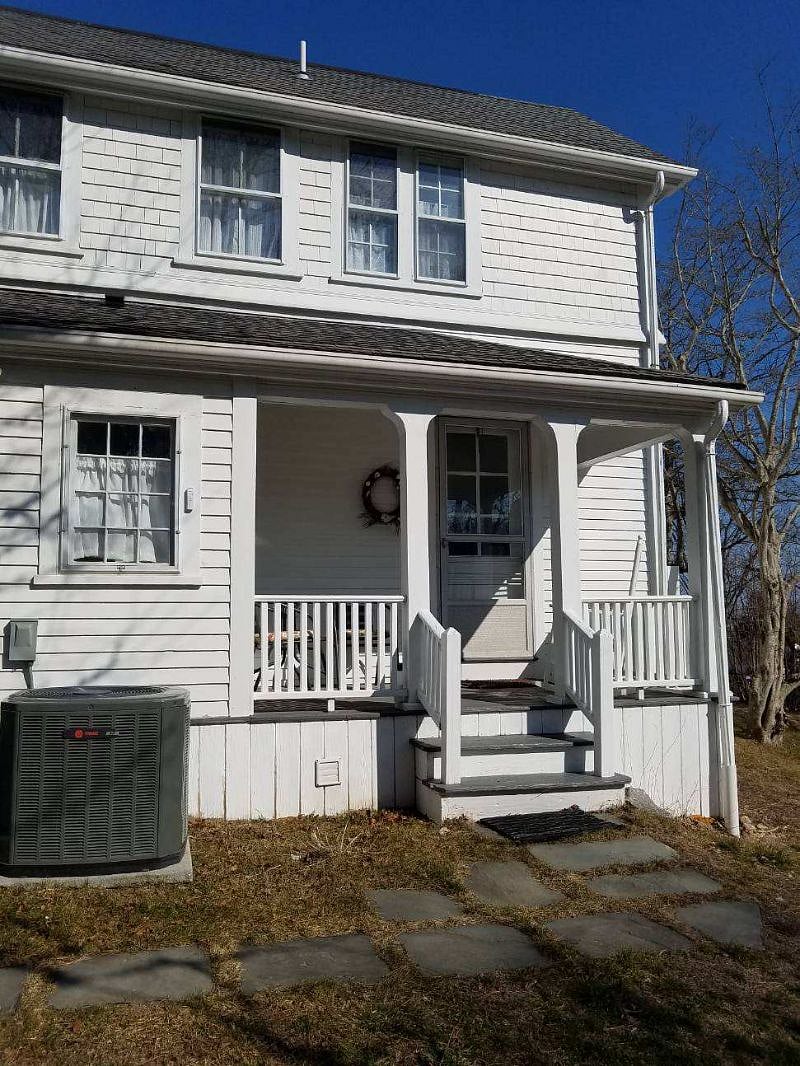 Private porch and entrance. Partial-home generator backs up central AC and/or heat.