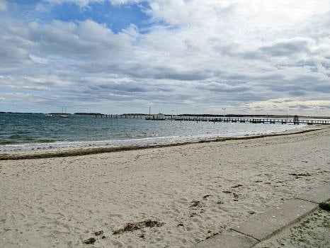 Eugenia Fortes beach, right down the road