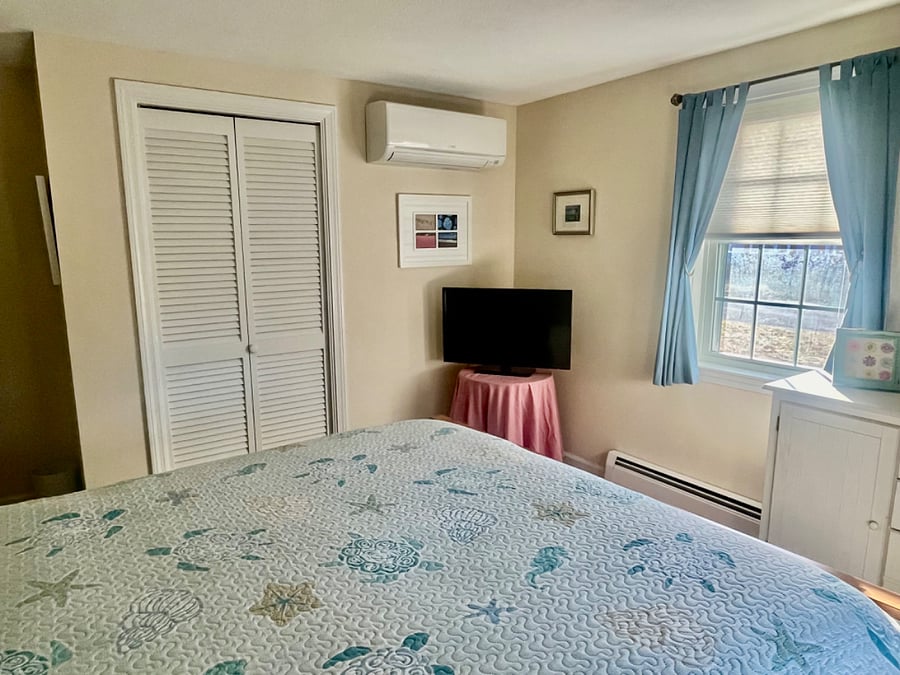 32" Roku TV and spacious closet