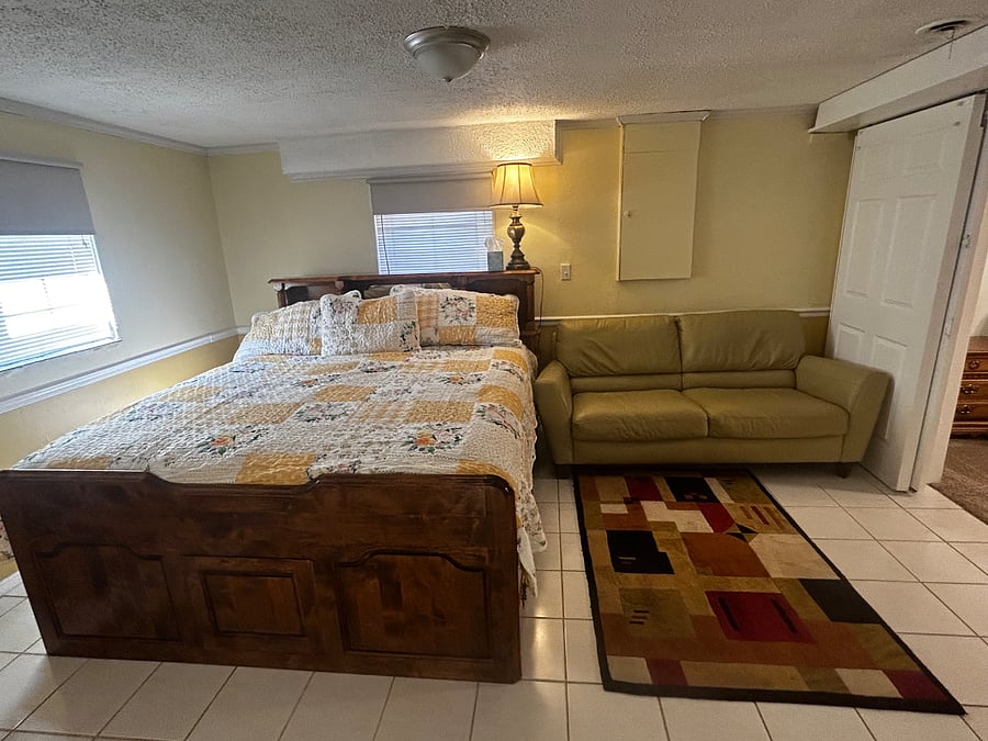 King bed