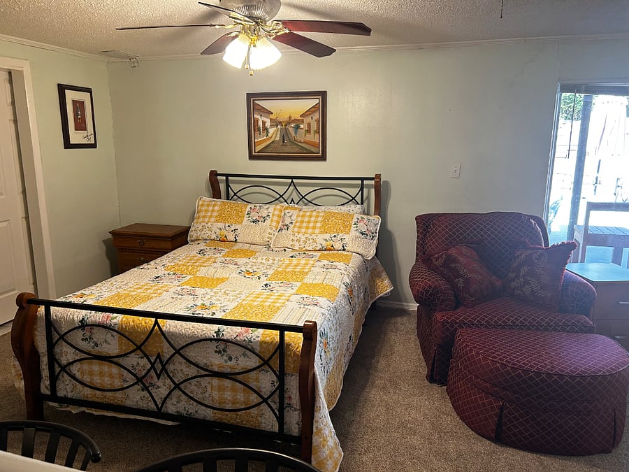Queen bed