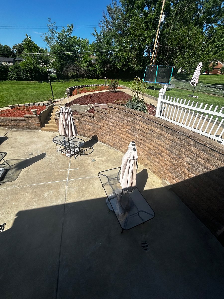 Private patio 
