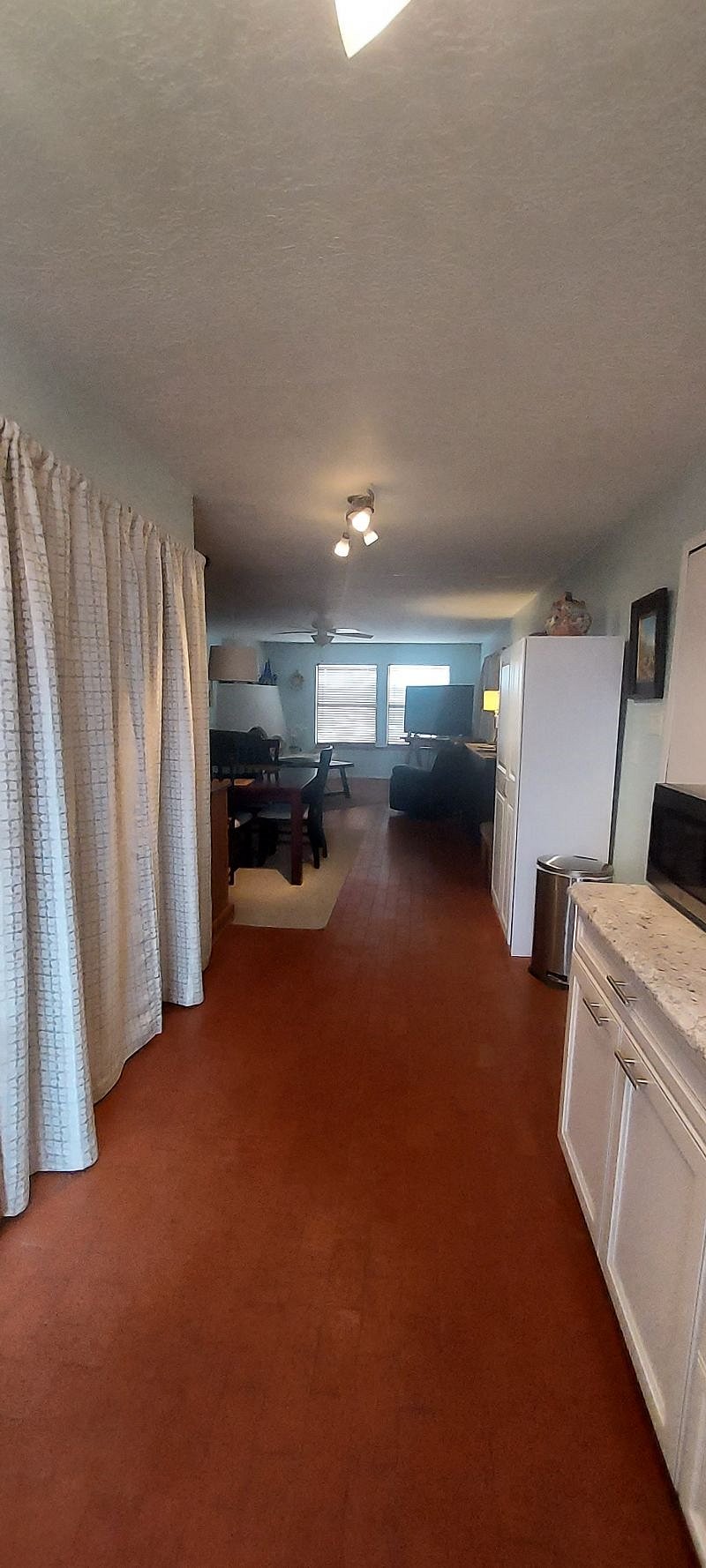 View of the Living Room from the kitchen