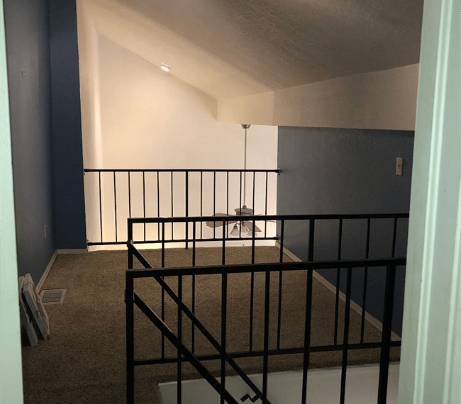 Upstairs loft area