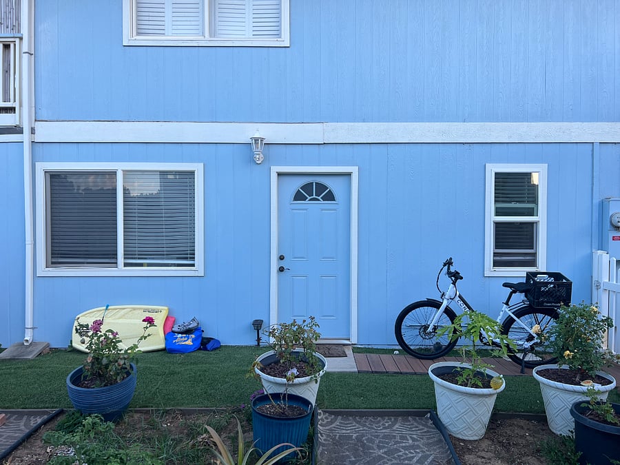 Beautiful repainted outside panels