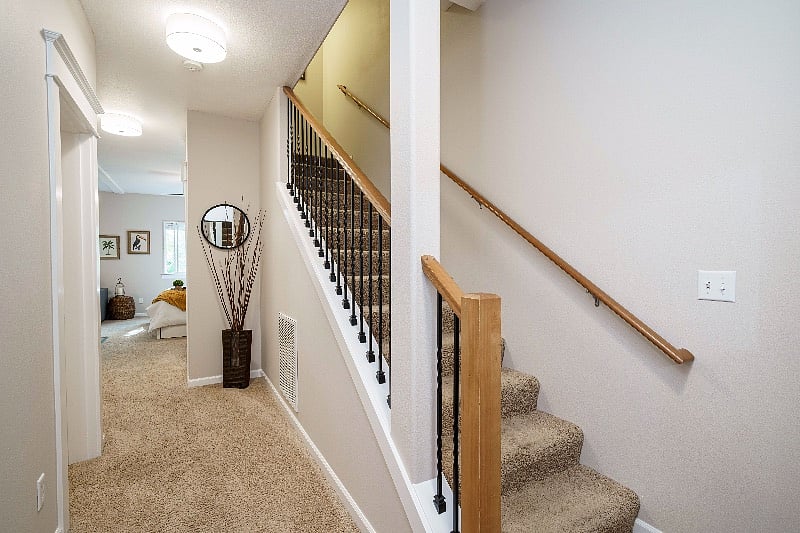 Basement stairs to main