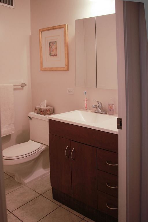 Half Bath in hallway