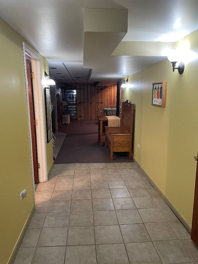 Hallway. Kick off your shoes and hang up your coat. Welcome home.