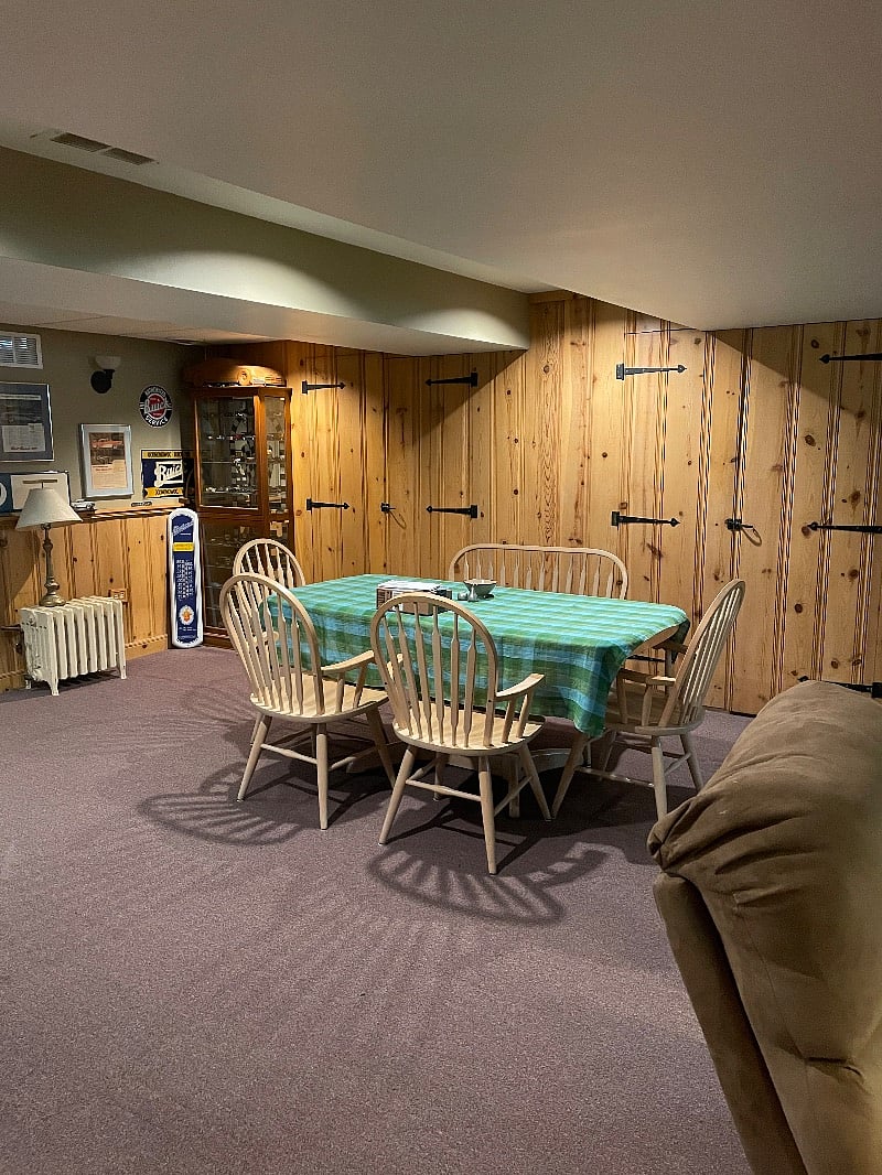 Dinner space.