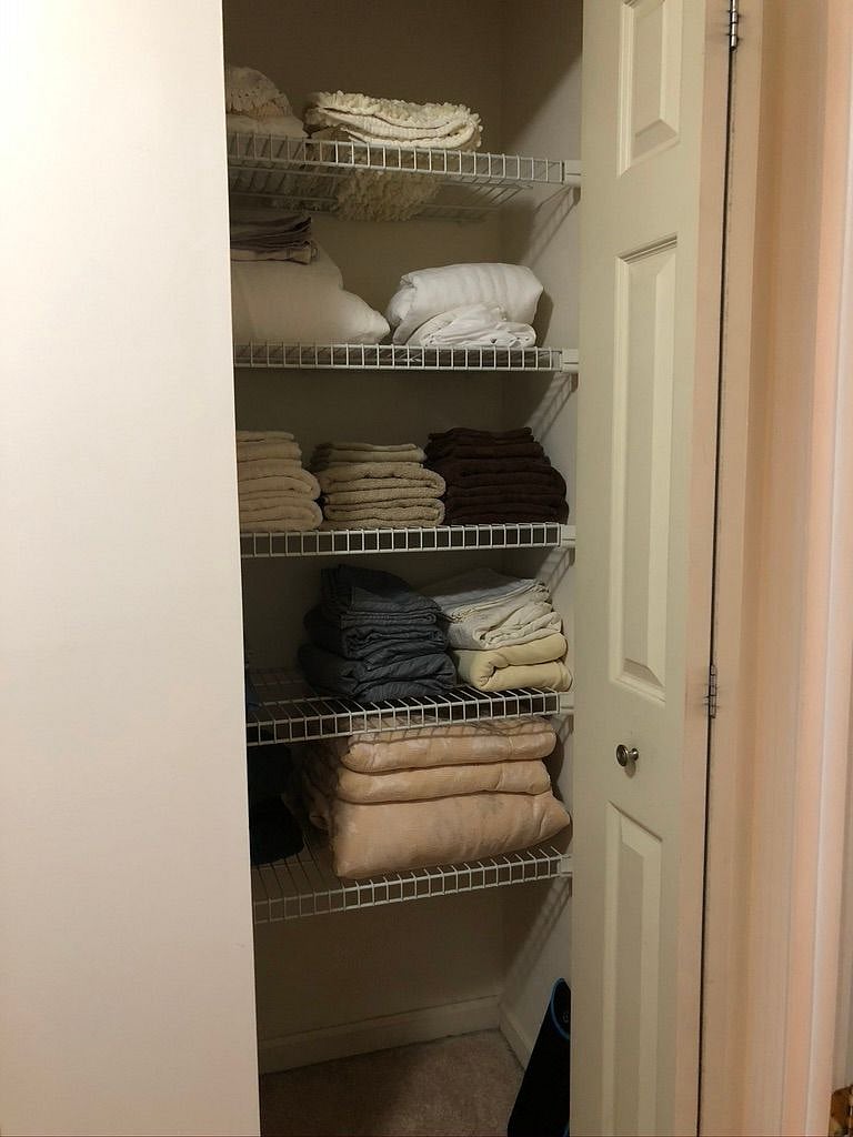 Second floor linen closet
