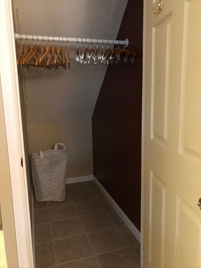 Basement suite closet/storage