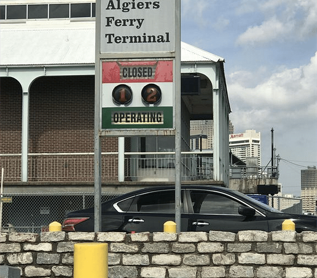 ALGIERS/CANAL FERRY 
