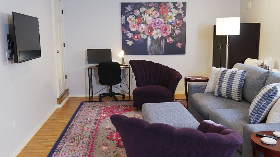 Living room area.