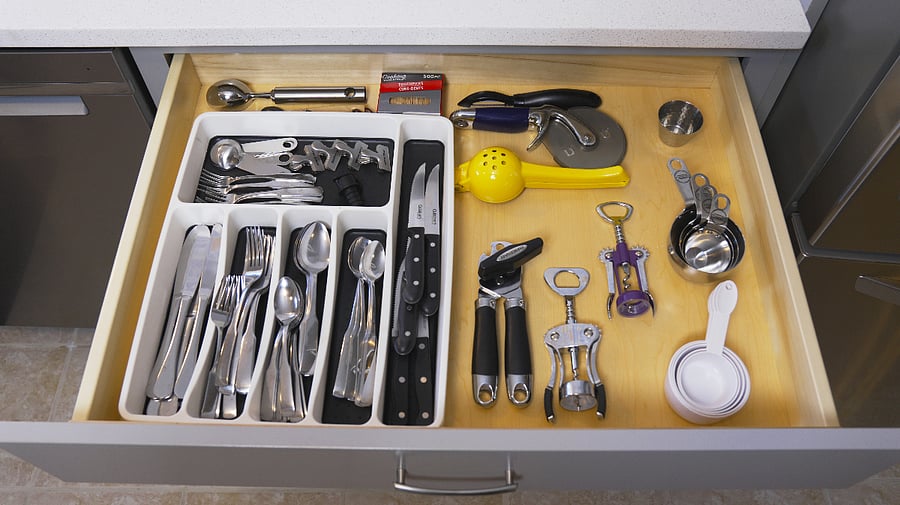 Kitchen utensils.