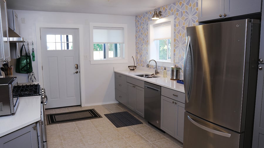 New kitchen appliances.