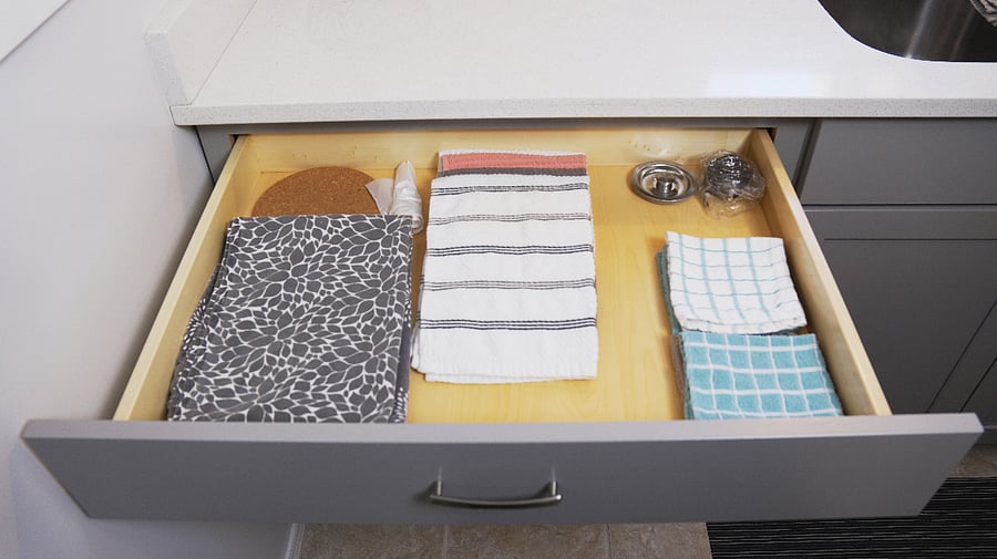 Extra kitchen towels.