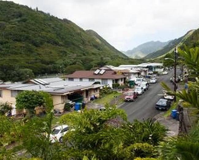 Our neighborhood street.