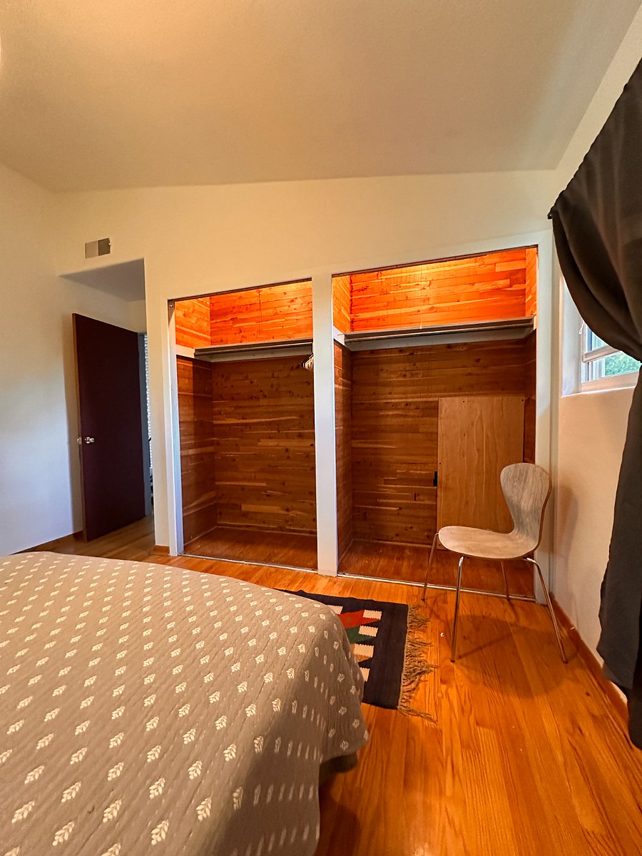 Upstairs Bedroom 1 closets