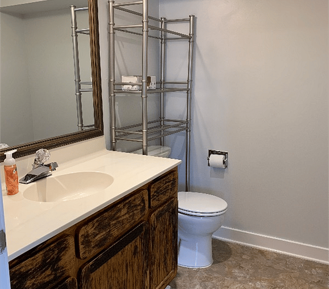 Half bath.