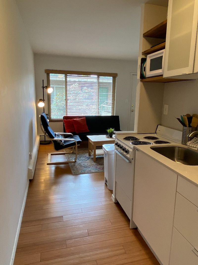 View of living room from kitchen area (unit 20)