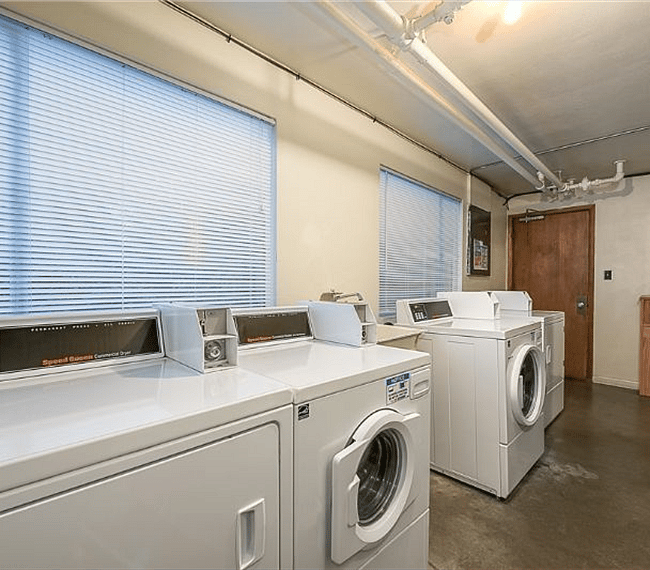 Laundry room - 2 washers and 2 dryers, $2/load