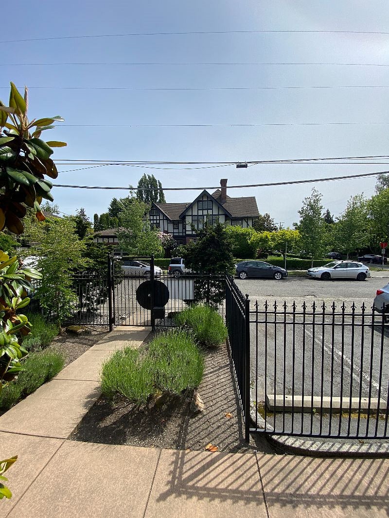 Front entrance to the building