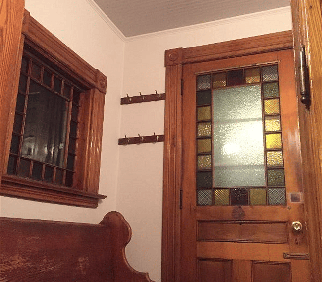 Mud room.