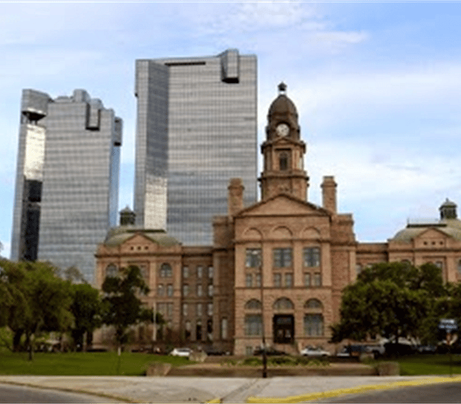 For history buffs: The famous Fort Worth Courthouse.