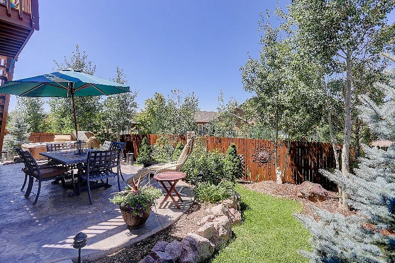 Landscaped Yard