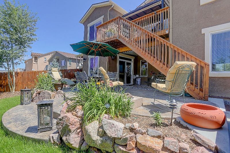 Patio with Covered Entrance