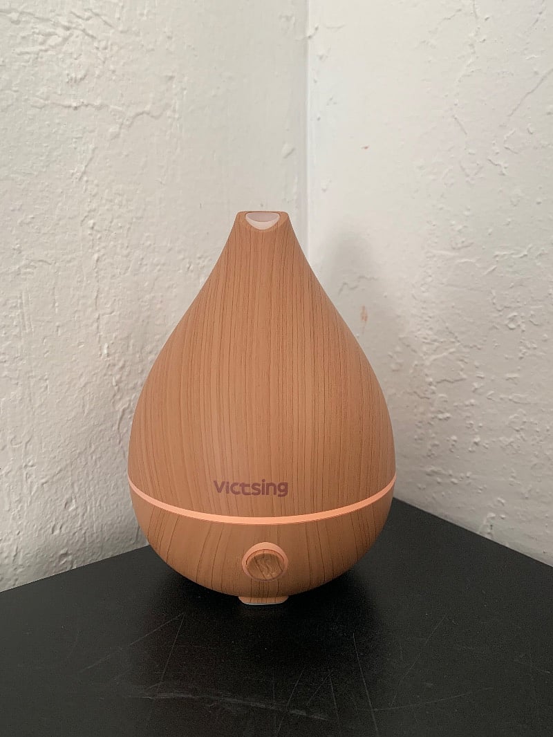 Diffuser in Room 2- each room has diffusers and youre welcome to any essential oils to keep your travel assignment peaceful and inviting