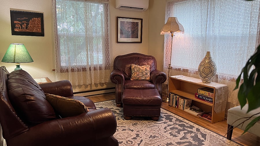 Ductless system with heat and AC.