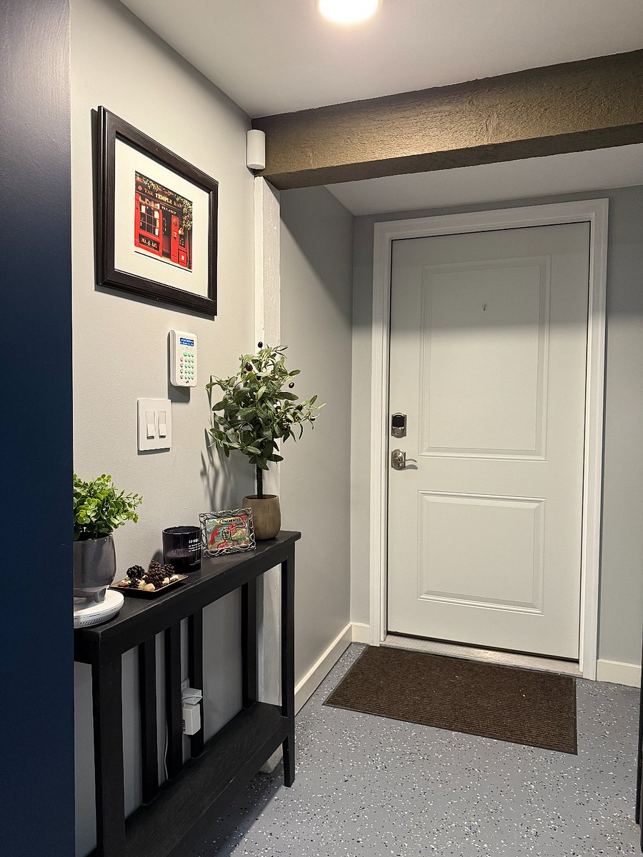 Second entry--main entry to your home away from home. .