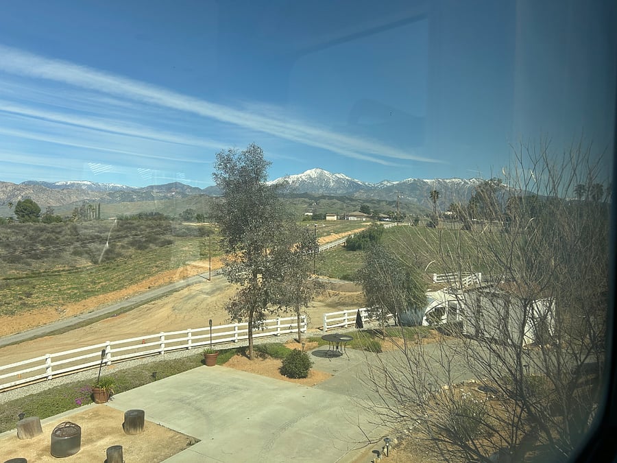 NE view of Mr San Gorgonio