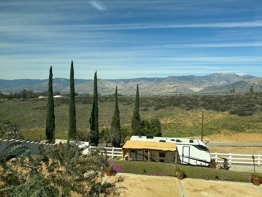Northern view from kitchen table