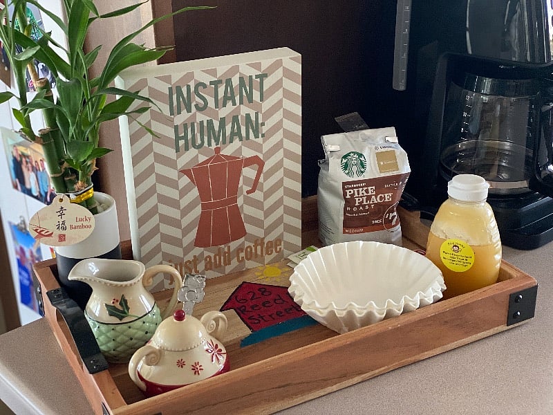 Coffee & Tea available