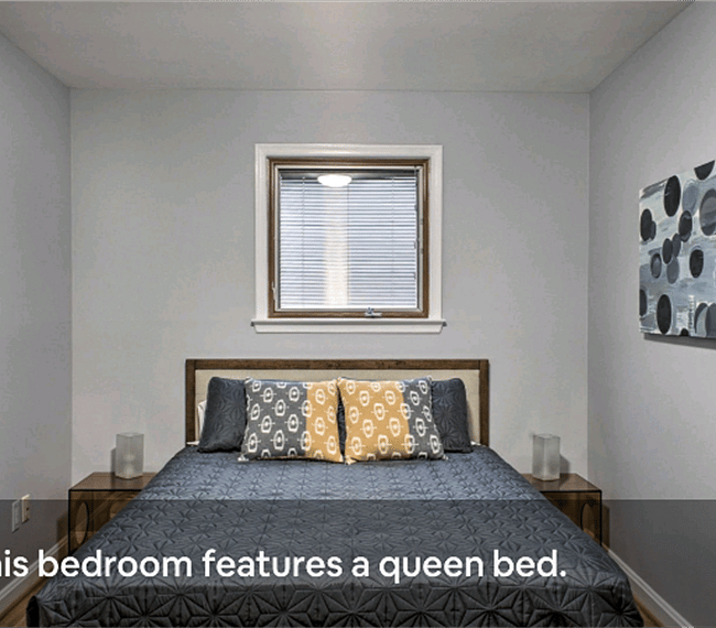 Upper Queen bedroom.