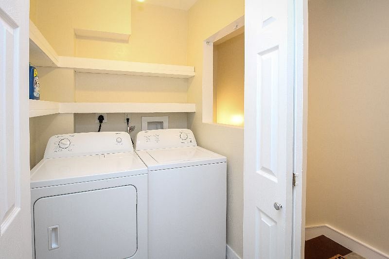 Laundry - shared space