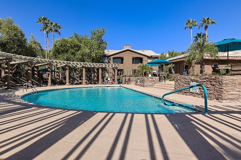 Plenty of seating around the pool area where you can do laps, enjoy the jacuzzi and BBQ.