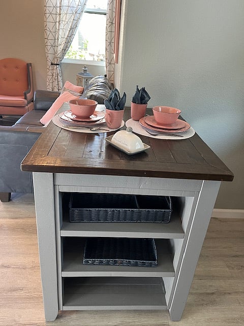 Dining table for two