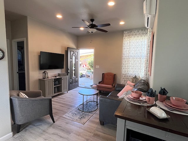 Living room from kitchen