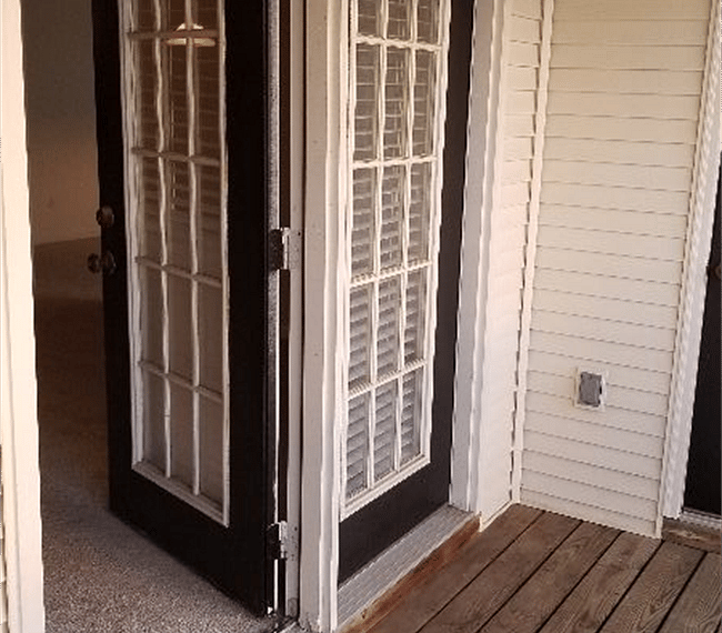 Balcony door