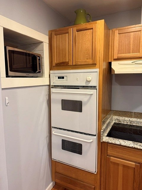 Double Oven w/microwave