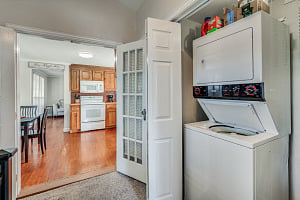 Washer & Dryer inside the guest house