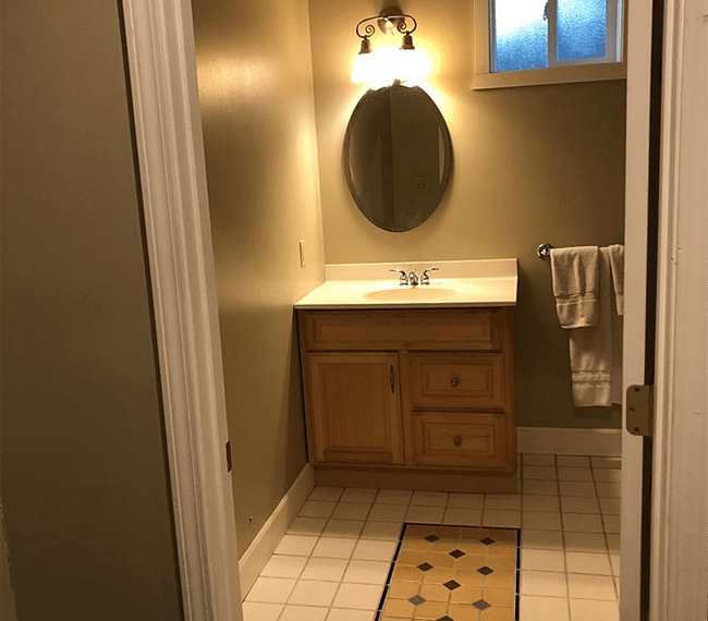 Bathroom with shower